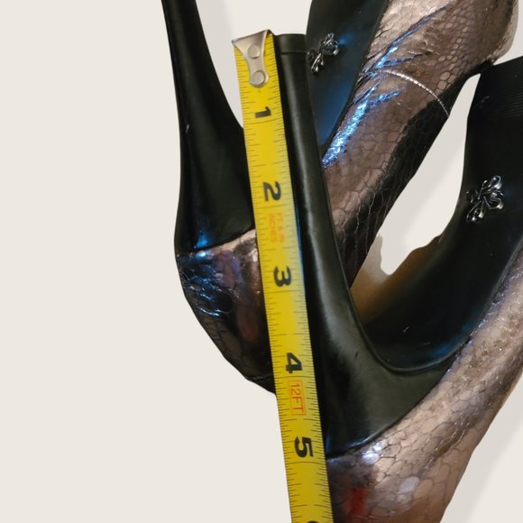 Sexy Metallic Snakeskin 5" Heels BUNDLE&SAVE 30% - Picture 5 of 5